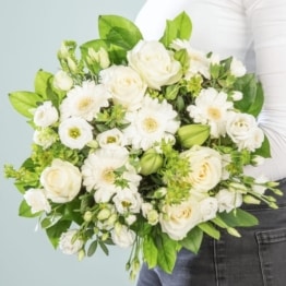 Blumenstrauß in Weiß verschicken